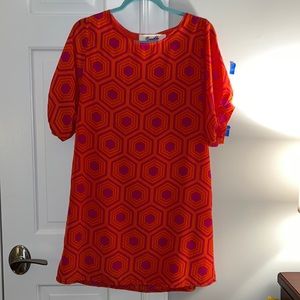 Emmelee Pink and Orange Dress Size M/L